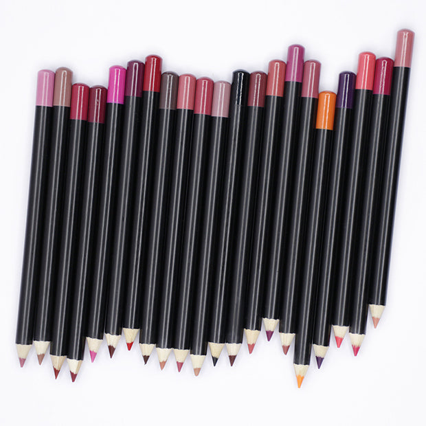 Lip Liner 3 In 1 Multifunctional Eyeliner Eyebrow Line 21 Color Wood - Angel's Dream