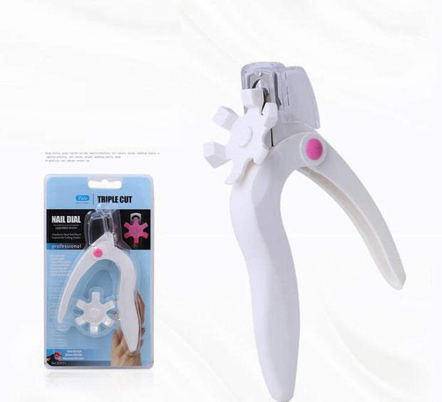 Nail Art Scissors False Nail Tips Edge Cutter - Angel's Dream