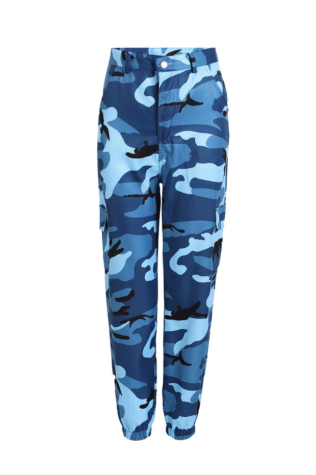 New Camouflage Workwear Denim Casual Pants Harem Pants - Angel's Dream