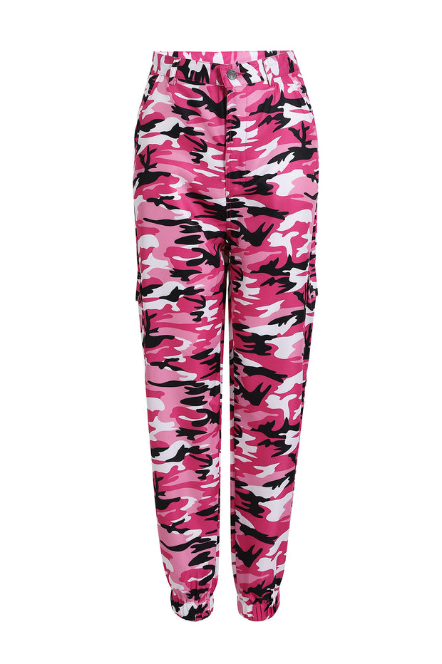 New Camouflage Workwear Denim Casual Pants Harem Pants - Angel's Dream