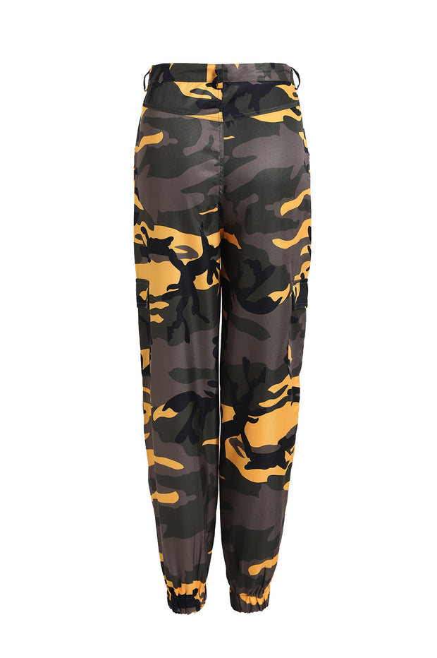 New Camouflage Workwear Denim Casual Pants Harem Pants - Angel's Dream