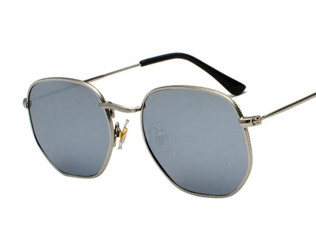 Metal Frame Pilot Mirror Sunglasses - Angel's Dream