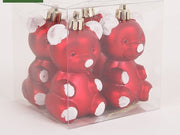 Christmas Ornaments Cute Gifts Reindeer Balls Stars Gingerbread Man Christmas Pendant Ornaments Charm