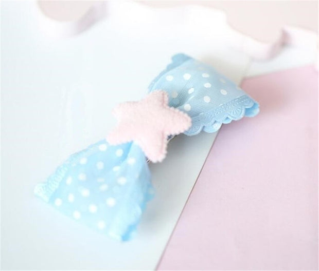 Bowknot Hair Clip - Angel's Dream