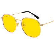 Men's Square Metal Frame Sunglasses - Angel's Dream