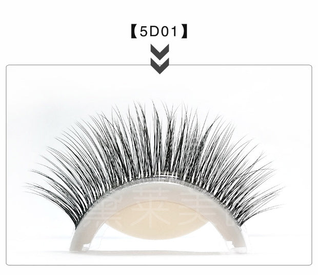 Glue-free Self-adhesive Strip 5d False Eyelashes - Angel's Dream