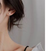 Long Tassel Drop Earrings