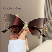 Diamond Butterfly Sunglasses - Angel's Dream