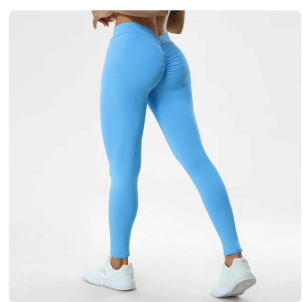 Sexy V Butt Push Up Fitness High Waist Pants - Angel's Dream