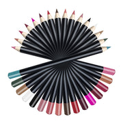 Lip Liner 3 In 1 Multifunctional Eyeliner Eyebrow Line 21 Color Wood - Angel's Dream