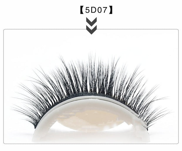 Glue-free Self-adhesive Strip 5d False Eyelashes - Angel's Dream