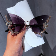 Diamond Butterfly Sunglasses - Angel's Dream