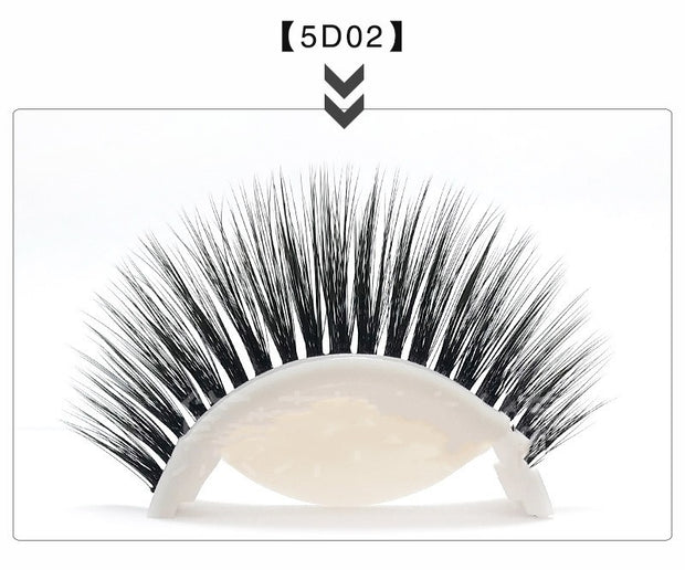 Glue-free Self-adhesive Strip 5d False Eyelashes - Angel's Dream