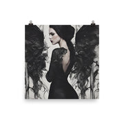 Dark Feminine Poster - Angel's Dream