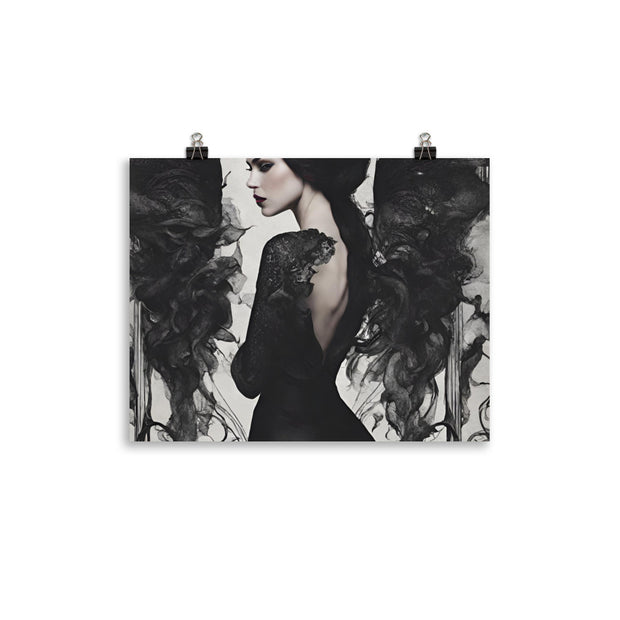 Dark Feminine Poster - Angel's Dream