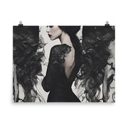 Dark Feminine Poster - Angel's Dream