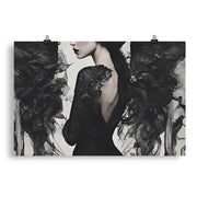 Dark Feminine Poster - Angel's Dream