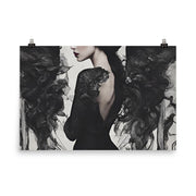 Dark Feminine Poster - Angel's Dream