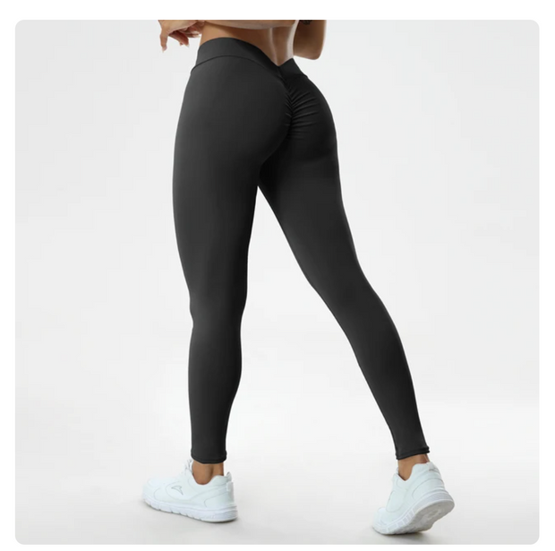 Sexy V Butt Push Up Fitness High Waist Pants - Angel's Dream