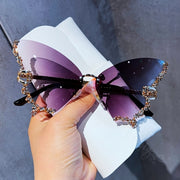 Diamond Butterfly Sunglasses - Angel's Dream