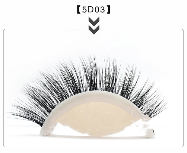 Glue-free Self-adhesive Strip 5d False Eyelashes - Angel's Dream