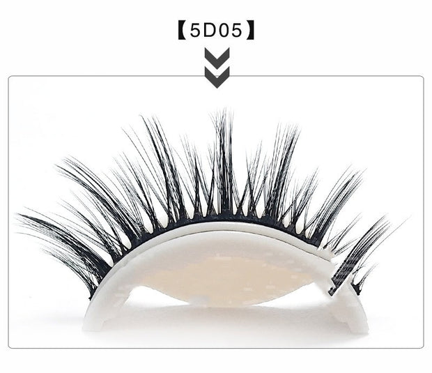 Glue-free Self-adhesive Strip 5d False Eyelashes - Angel's Dream