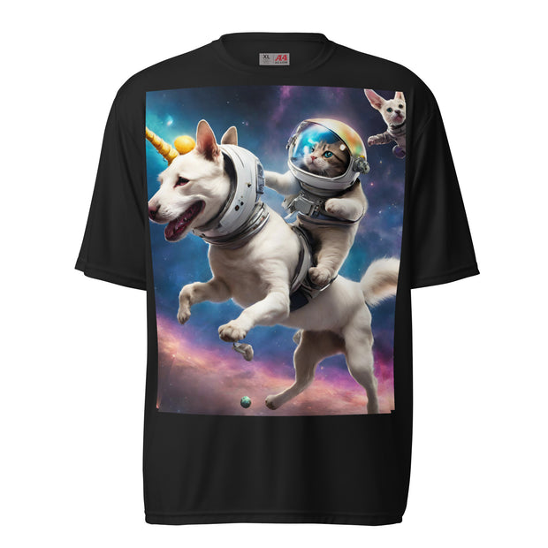 Astrocat and Unidog t-shirt - Angel's Dream