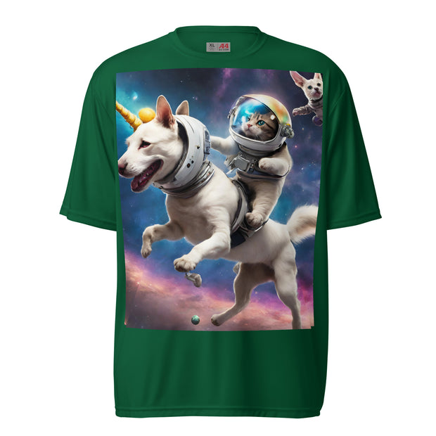 Astrocat and Unidog t-shirt - Angel's Dream