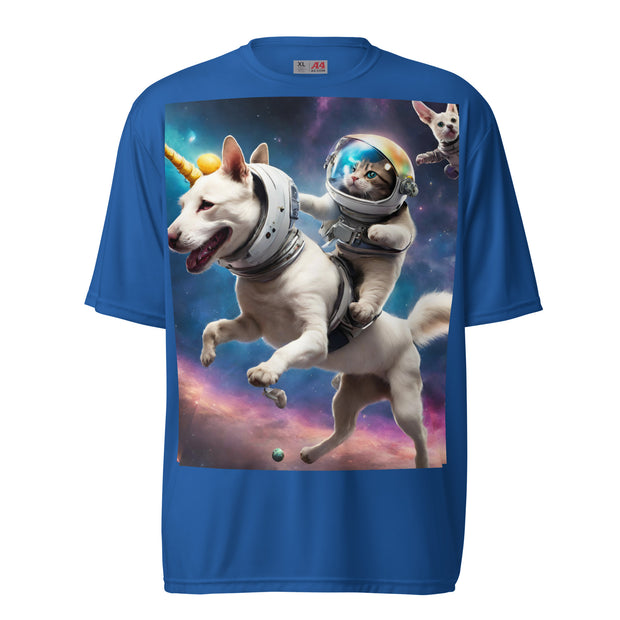 Astrocat and Unidog t-shirt - Angel's Dream