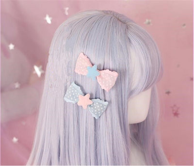 Bowknot Hair Clip - Angel's Dream