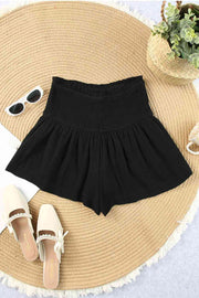 Smocked Waist Culotte Shorts - Angel's Dream