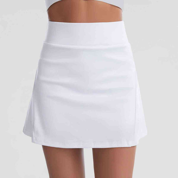 Wide Waistband Sports Skort - Angel's Dream