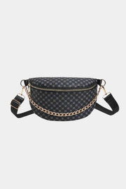 Printed PU Leather Sling Bag - Angel's Dream