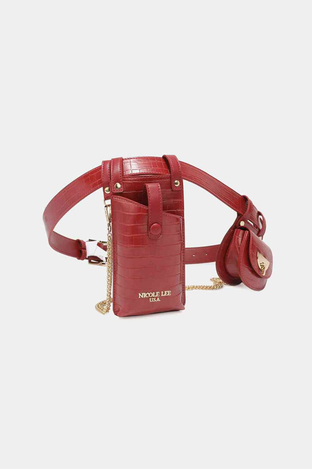 Nicole Lee USA Aurelia Belt Bag - Angel's Dream