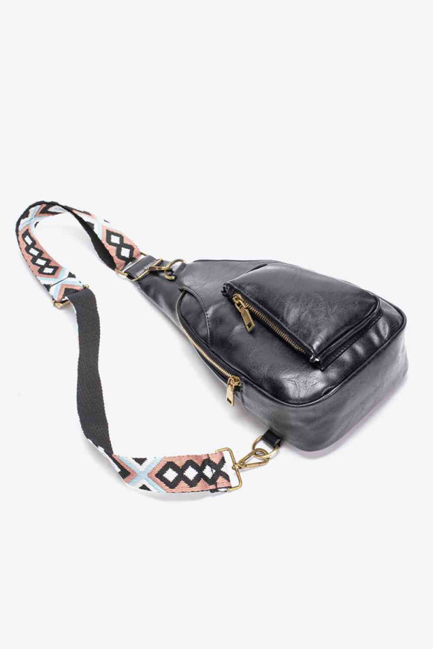 All The Feels PU Leather Sling Bag - Angel's Dream