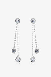 2.6 Carat Moissanite 925 Sterling Silver Earrings - Angel's Dream