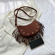 Fringe Detail Crossbody Bag - Angel's Dream