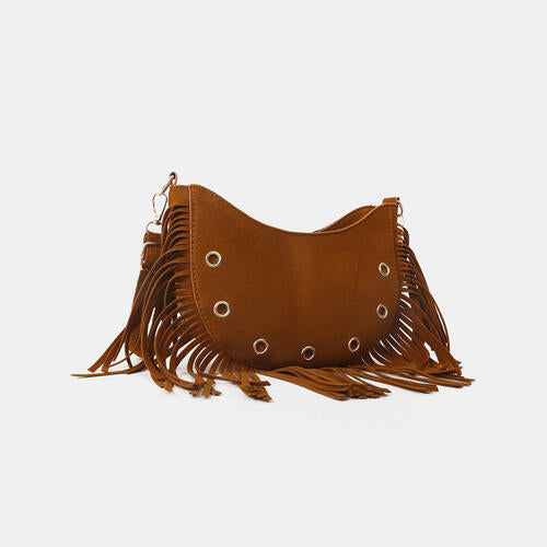 Fringe Detail Crossbody Bag - Angel's Dream