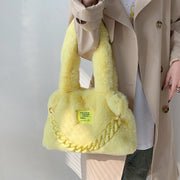 Fluffy Faux Fur Soft Shoulder Bags - Angel's Dream