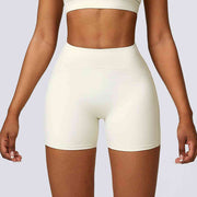 Wide Waistband Slim Fit Sports Shorts - Angel's Dream