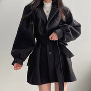 Thickened Wool Coat - Angel's Dream