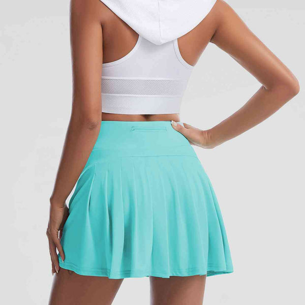 Wide Waistband Sports Skort - Angel's Dream