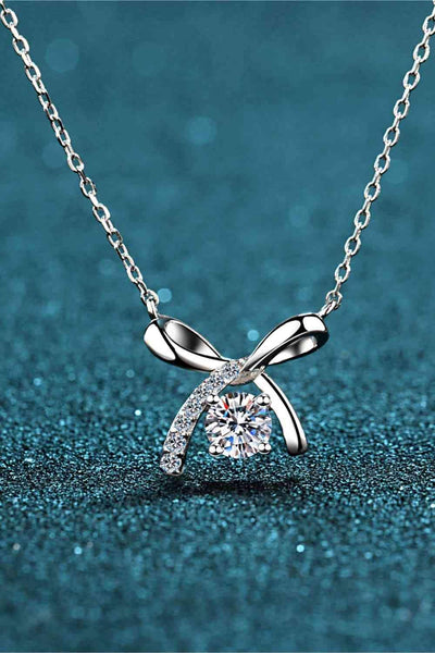 Moissanite 925 Sterling Silver Necklace - Angel's Dream