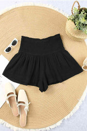 Smocked Waist Culotte Shorts - Angel's Dream