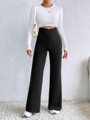 High Waist Flare Pants - Angel's Dream