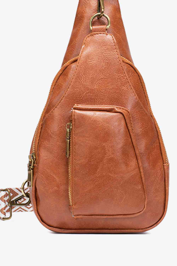 All The Feels PU Leather Sling Bag - Angel's Dream