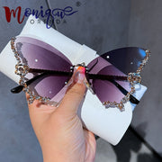 Diamond Butterfly Sunglasses - Angel's Dream