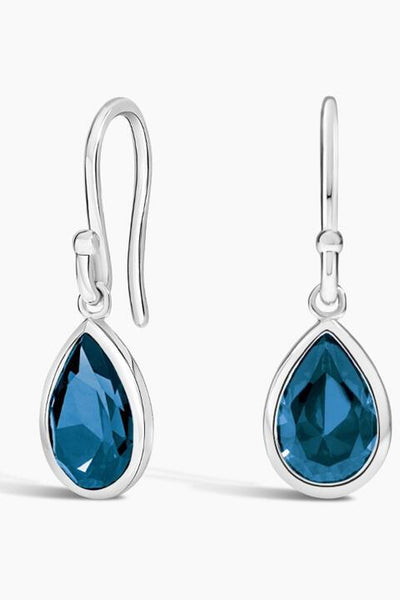 925 Sterling Silver Teardrop Earrings - Angel's Dream