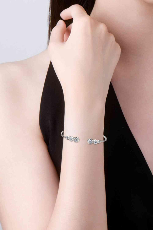 1.8 Carat Moissanite 925 Sterling Silver Bracelet - Angel's Dream