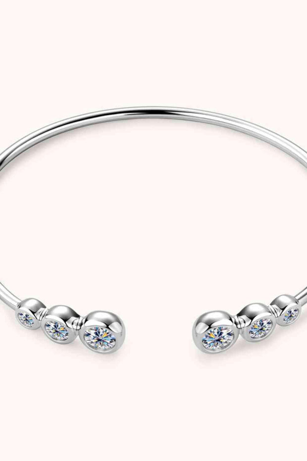 1.8 Carat Moissanite 925 Sterling Silver Bracelet - Angel's Dream